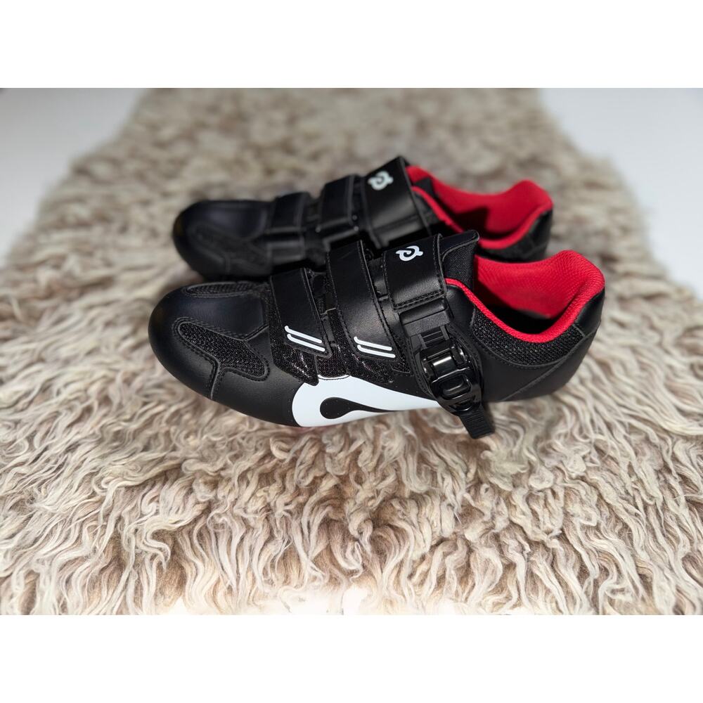 Peloton black & red cycling shoes - Picture 2 of 16
